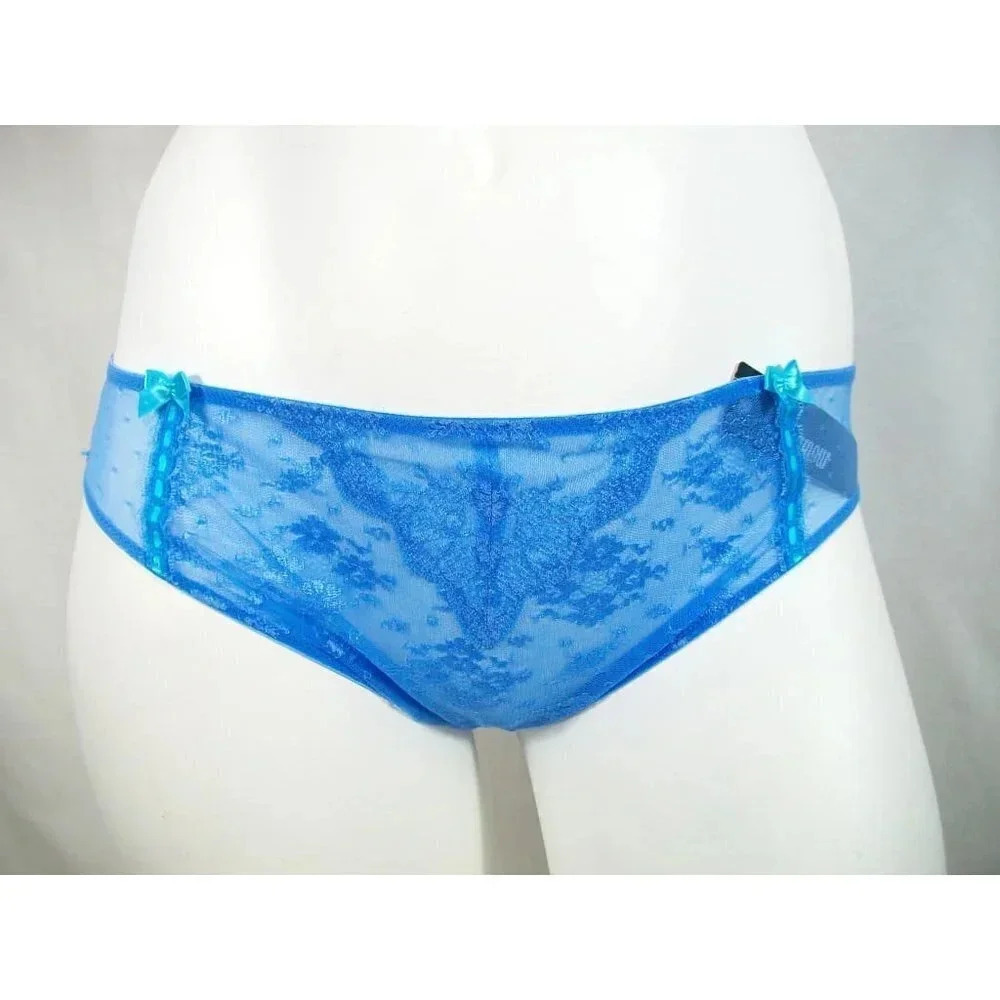 MEDIUM Paramour 635005 by Felina Captivate Bikini Panty Lake Blue‎ NWT